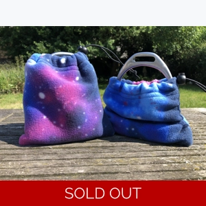 Fleece Stirrup Covers - Galaxy