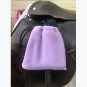 Fleece Stirrup Covers - Lilac