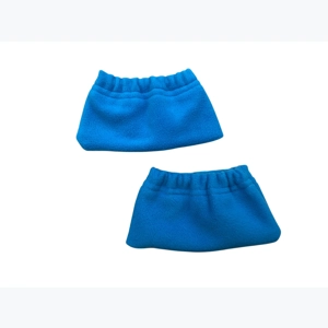 Quarter Fleece Stirrup Covers - Turquoise