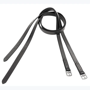 USG Basic Stirrup Leathers Black