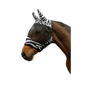 Covalliero Zebra Fly Mask