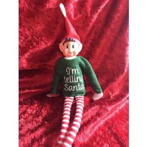 Elf on a Shelf Jumper - Green