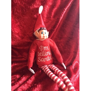 Elf on a Shelf Jumper - Red