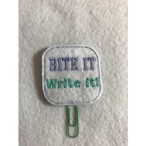 Clip Bite it Write it