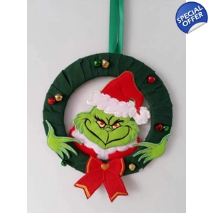 Grinch Wreath