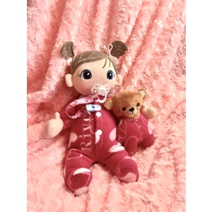 Baby with teddy