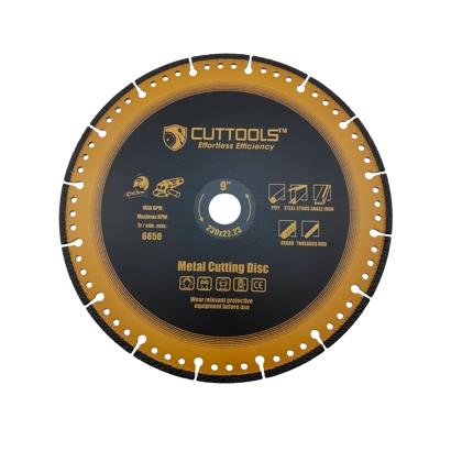 CUTTOOLS 9 inch Angle Grinder Metal Diamond Cutting Disk 230mm Cut Off Blade