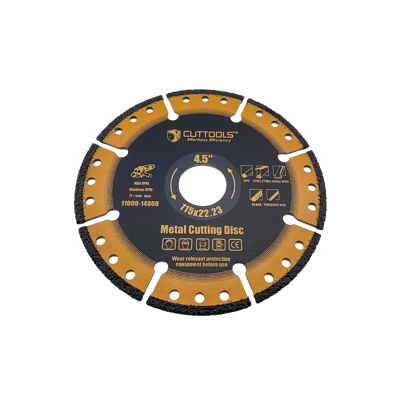 115mm Vacuum Brazed Metal Cutting Diamond Disc for Grinders 115mm Vacuum Brazed Metal Cutting Diamond Disc for Grinders