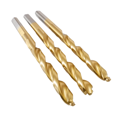 6mm - Set of 3 HSS drill bits for metal with pilot point-