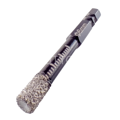 Diamond tile drill bit 6 mm