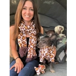 Scarf - for pet parents (animal print)