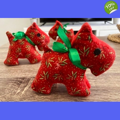 Christmas Scottie Dog
