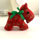 Christmas Scottie Dog