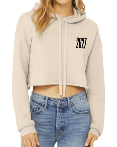 PDADT Women's Cropped Fleece Hoodie