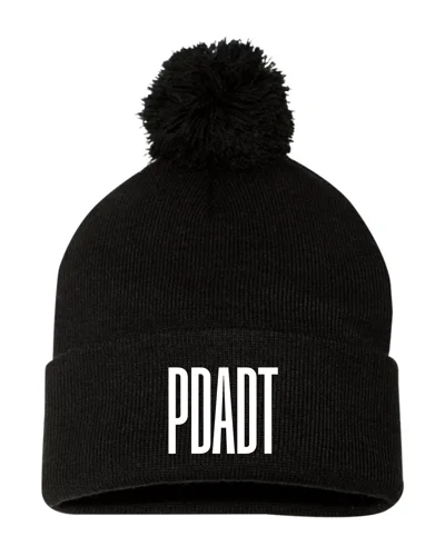NEW PDADT Pom Pom Knit Cap