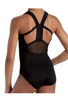 Mesh Cutout Back Leotard