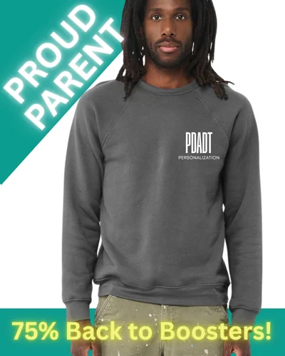 Proud Parent Fleece Raglan Sweatshirt