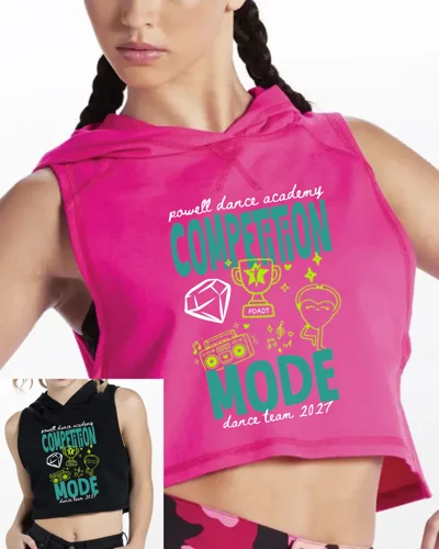 PDADT Team Hooded Sleeveless Crop