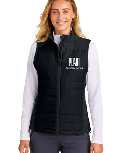 PDADT Embroidered Adult Quilted Vest
