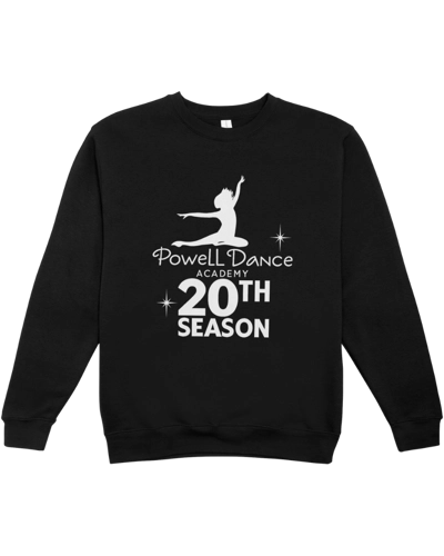 20th Anniversary Crew Neck Sweatshirt BLACK