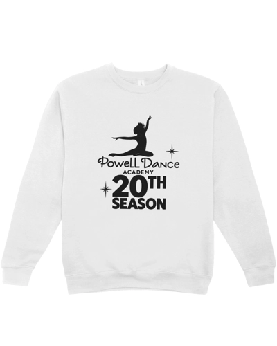 20th Anniversary Crew Neck Sweatshirt WHITE