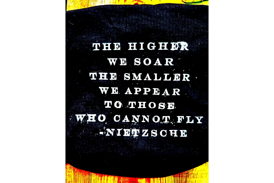 the smaller we appear....