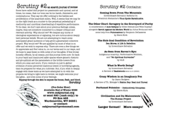 Scrutiny 2 Pre-Order(Out 2026, Shipped Domestic)