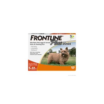 Frontline Plus for Dogs | &lt10kg | 3xApplications