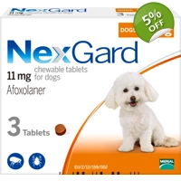 Nexgard Chewable for Dogs 2-4 kg | 3 Tablets | 1..