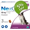 Nexgard Chewable for Dogs 10 - 20 kg | 3 Tablets | 68mg