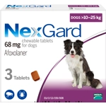 Nexgard Chewable for Dogs 10..