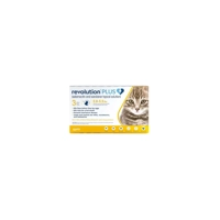Revolution Plus for Cats | 2.8-5.5 lbs 1.25-2.5kg | 3xApplications