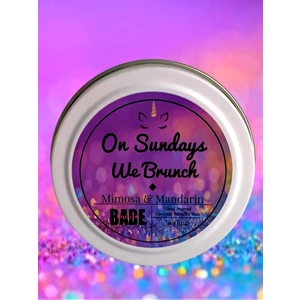 On Sundays We Brunch Tin Mini