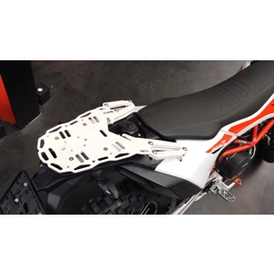 WHITE Smart Luggage Rack for new KTM 690 2019+