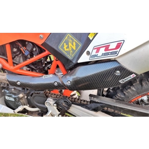 Carbon Fiber Exhaust heat shields set for KTM690 Enduro/SMC 2008-2018
