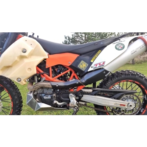 Carbon Fiber Exhaust heat shields set for KTM690 Enduro/SMC 2008-2018