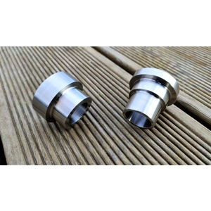 AJP PR7 (2019-February 2022) Stainless Steel Spacer Bush. Rear Wheel Set