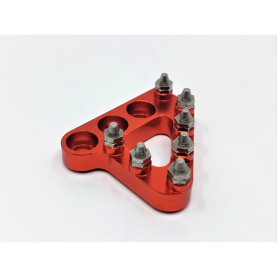 Rear Brake Pedal Tip - Orange title=