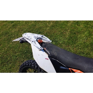 WHITE Smart Luggage Rack for KTM 690 2008-2018