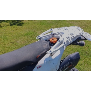 WHITE Smart Luggage Rack for KTM 690 2008-2018