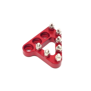 Rear Brake Pedal Tip - Red