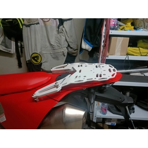 WHITE Smart Luggage Rack for new KTM 690 2019+ / GasGasa 700