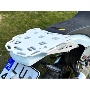 WHITE Rear Top Rack for AJP PR7