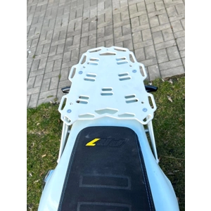 WHITE Rear Top Rack for AJP PR7