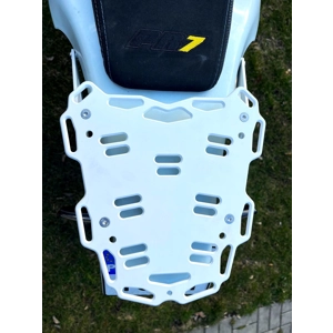 WHITE Rear Top Rack for AJP PR7