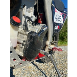 Carbon Fiber Engine Covers for AJP PR7