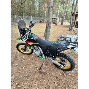 WHITE Rear Top Rack for AJP PR7