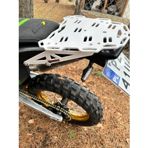 WHITE Rear Top Rack for AJP PR7