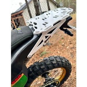 WHITE Rear Top Rack for AJP PR7