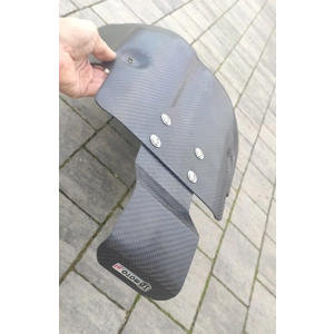 Lower link carbon+kevlar protector